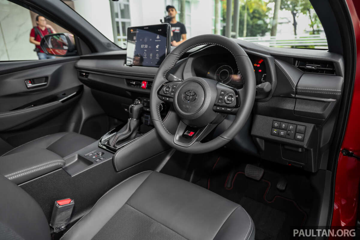 Toyota Vios cabin interior
